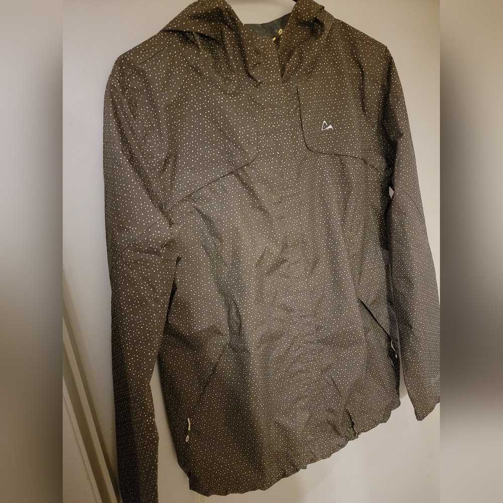 ⭐️ Paradox Men’s XL Lightweight Hooded Jacket – Reflective Dot – Like New